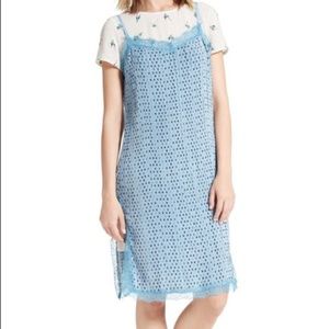 Free People Margot Slip Dress & Tee 2-piece Set